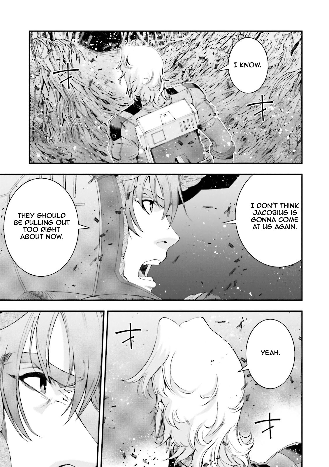 Kidou Senshi Gundam MSV-R: Johnny Ridden no Kikan Chapter 56 page 13 - Chapter 56: HOWEVER...