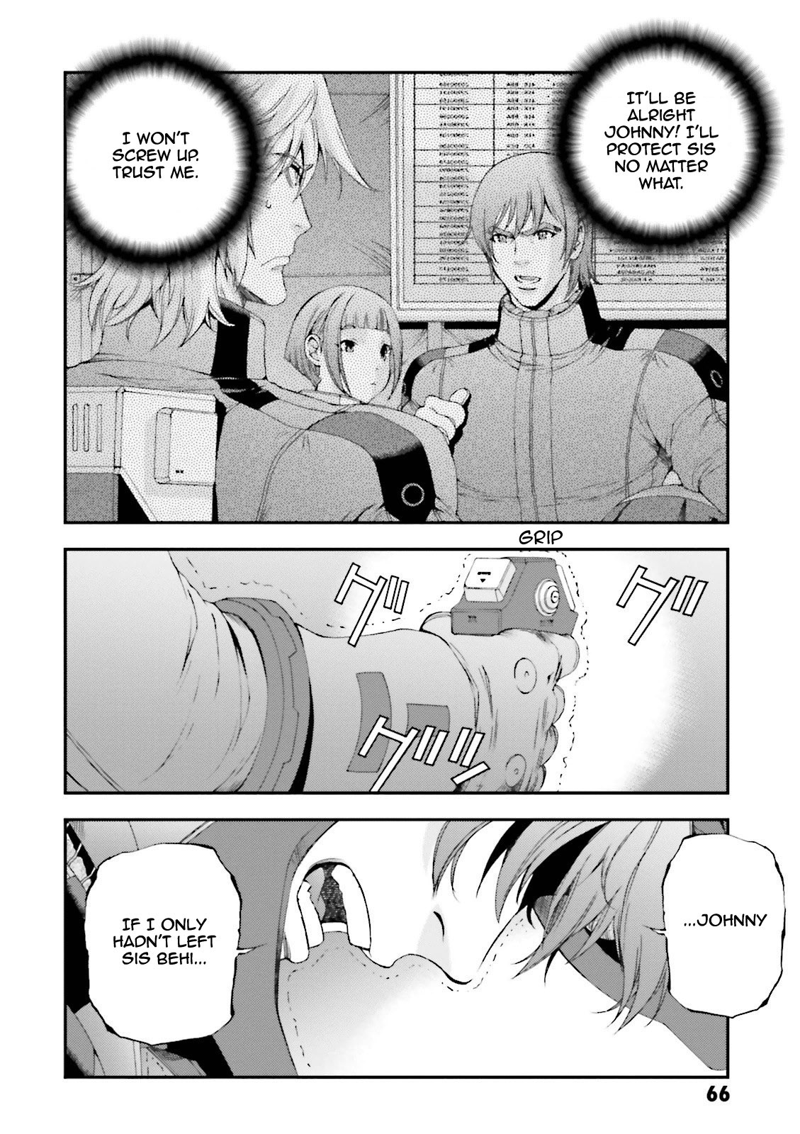 Kidou Senshi Gundam MSV-R: Johnny Ridden no Kikan Chapter 56 page 14 - Chapter 56: HOWEVER...