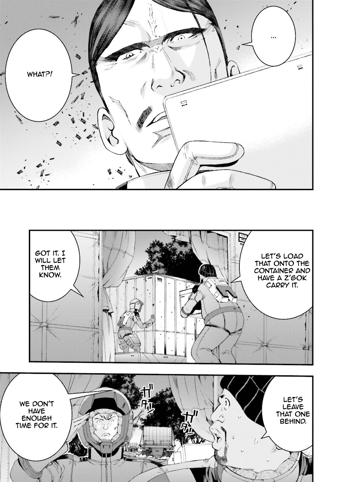 Kidou Senshi Gundam MSV-R: Johnny Ridden no Kikan Chapter 56 page 19 - Chapter 56: HOWEVER...
