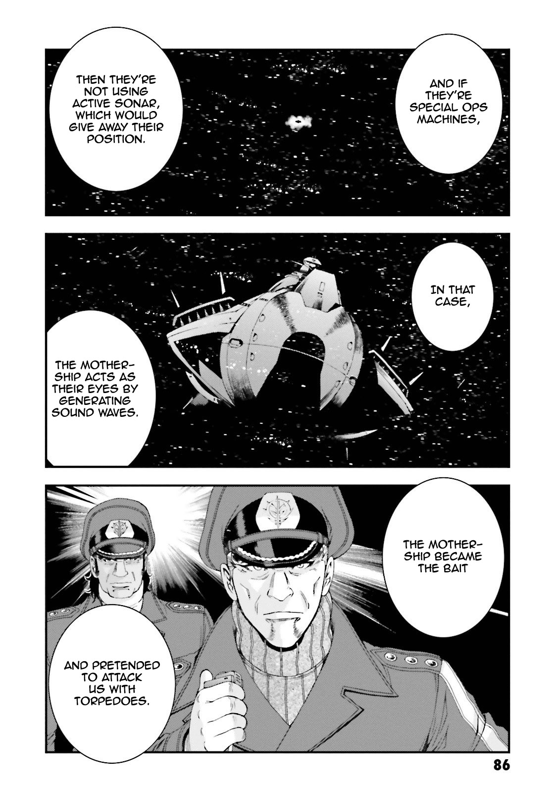 Kidou Senshi Gundam MSV-R: Johnny Ridden no Kikan Chapter 57 page 12 - Chapter 57: FUNNY INTRUDER