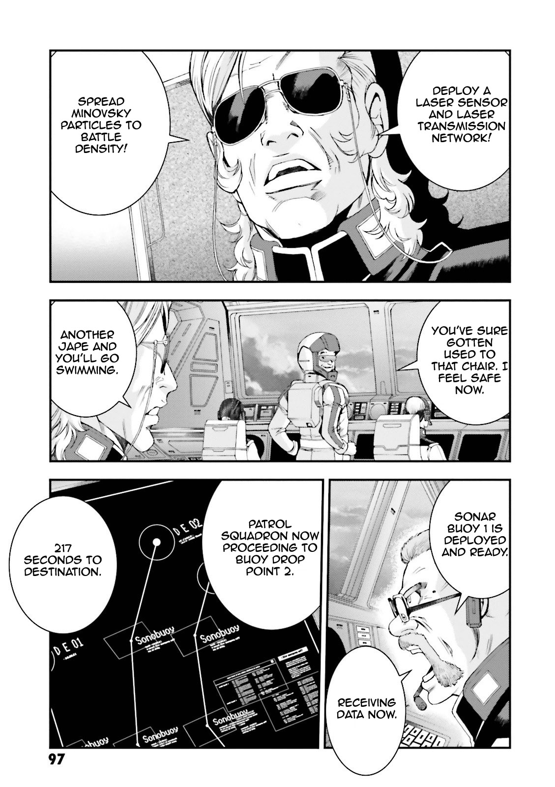 Kidou Senshi Gundam MSV-R: Johnny Ridden no Kikan Chapter 57 page 23 - Chapter 57: FUNNY INTRUDER