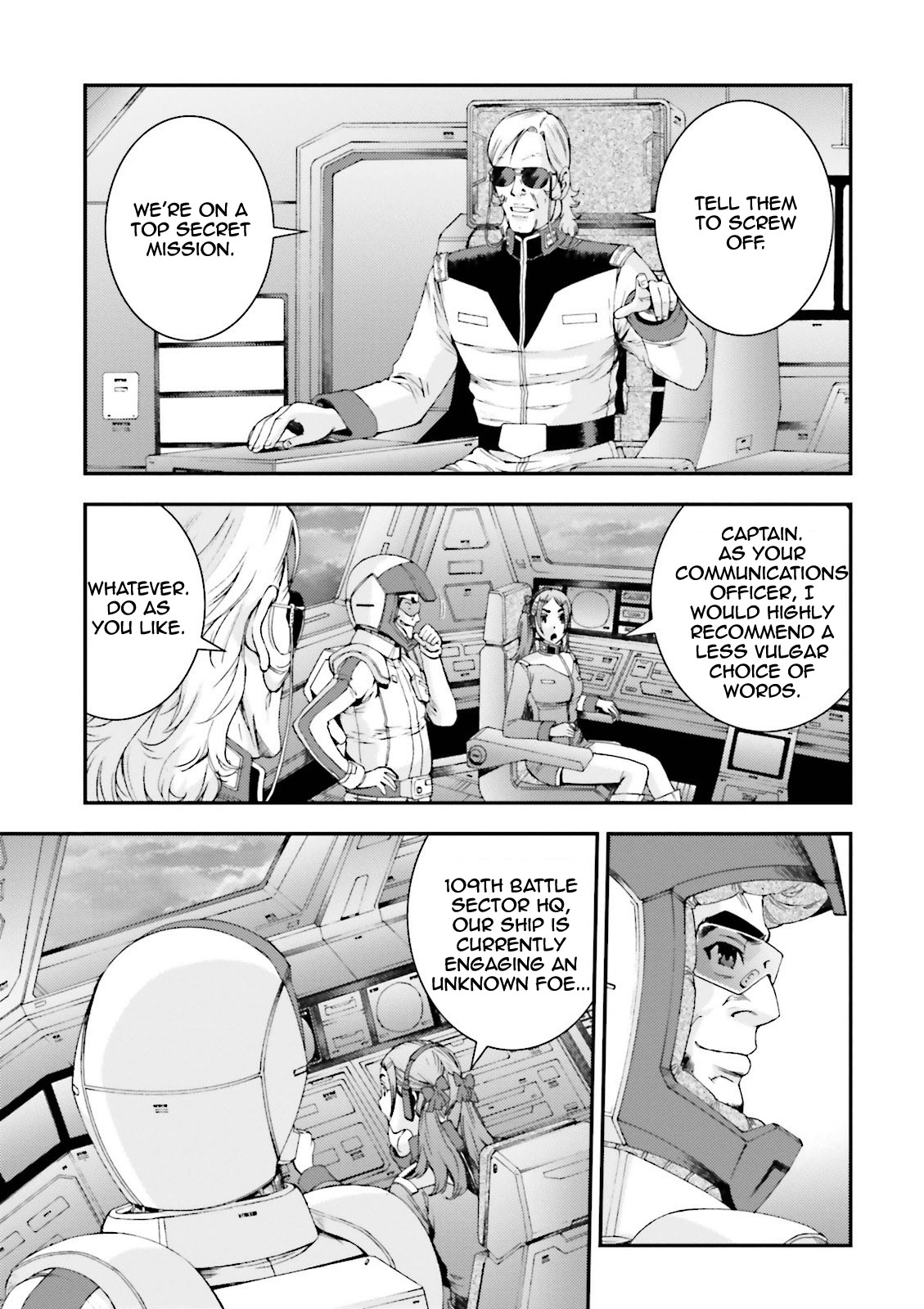 Kidou Senshi Gundam MSV-R: Johnny Ridden no Kikan Chapter 57 page 25 - Chapter 57: FUNNY INTRUDER