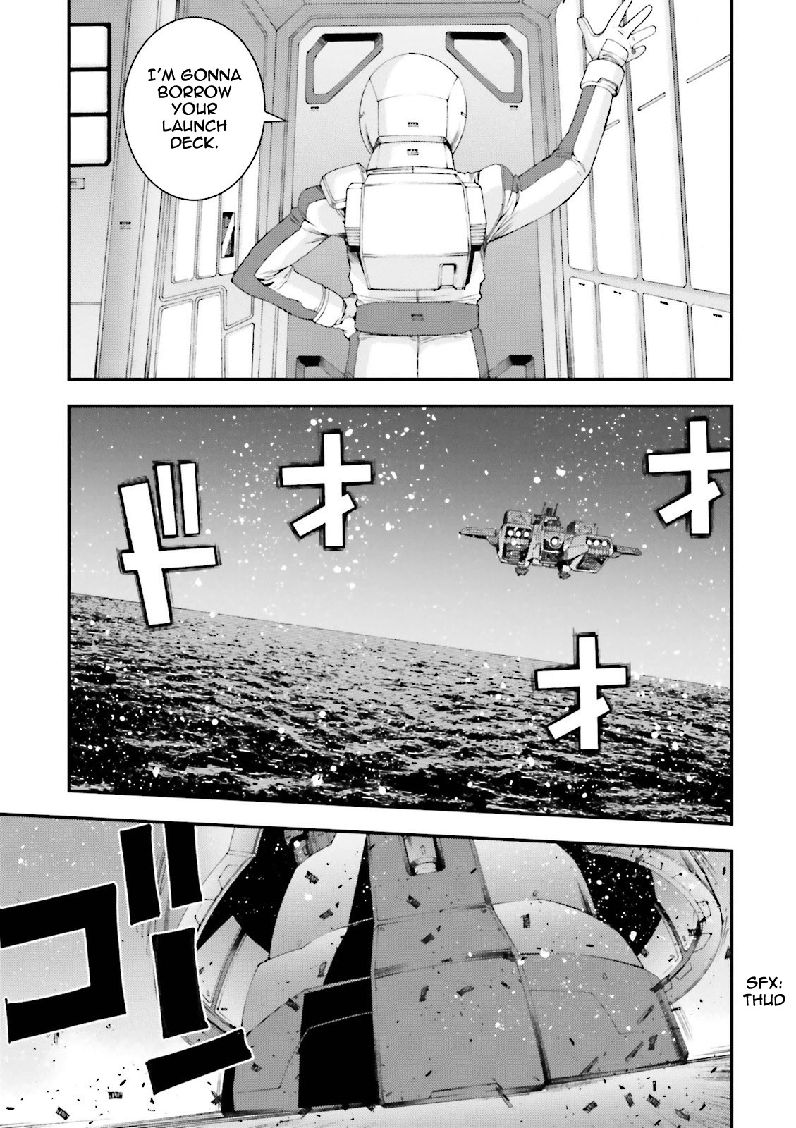Kidou Senshi Gundam MSV-R: Johnny Ridden no Kikan Chapter 57 page 27 - Chapter 57: FUNNY INTRUDER