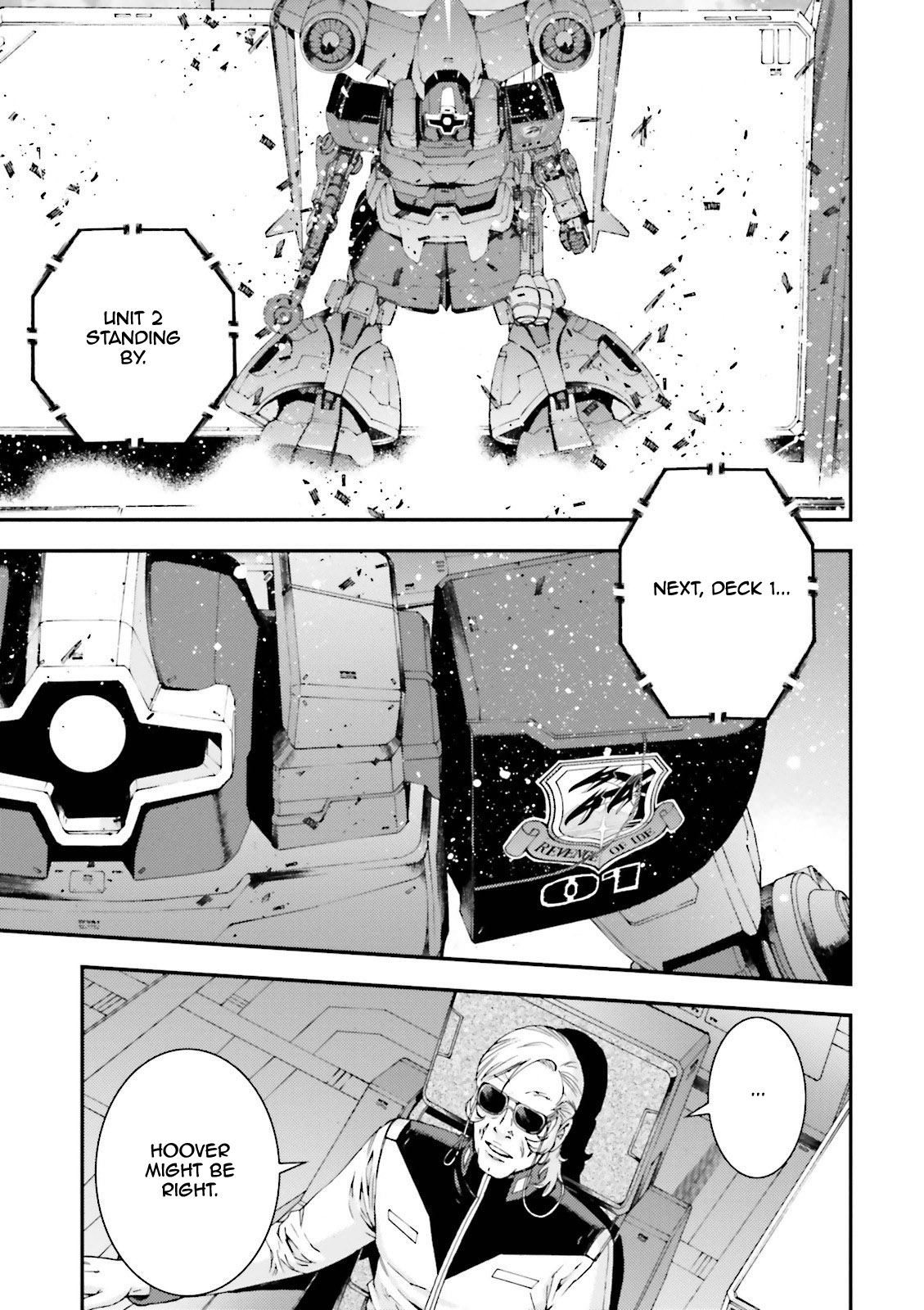 Kidou Senshi Gundam MSV-R: Johnny Ridden no Kikan Chapter 57 page 29 - Chapter 57: FUNNY INTRUDER