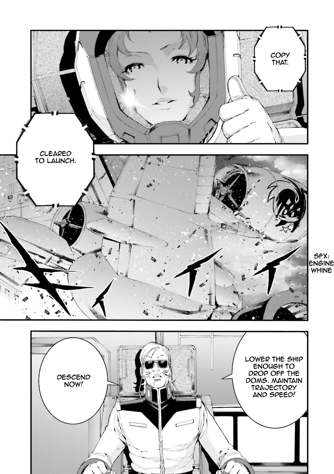 Kidou Senshi Gundam MSV-R: Johnny Ridden no Kikan Chapter 57 page 31 - Chapter 57: FUNNY INTRUDER