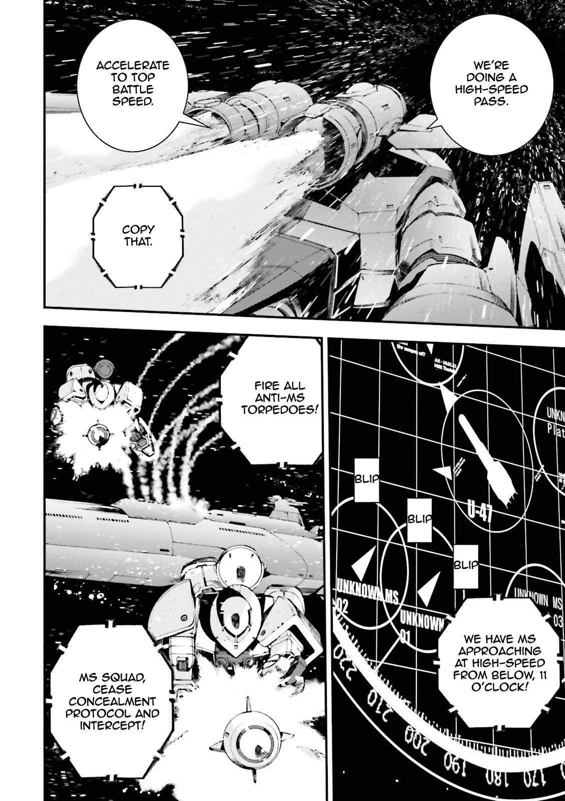 Kidou Senshi Gundam MSV-R: Johnny Ridden no Kikan Chapter 58 page 10 - Chapter 58: BIG WEDNESDAY