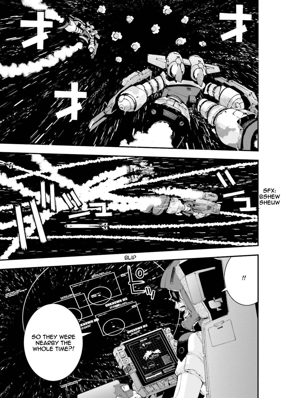 Kidou Senshi Gundam MSV-R: Johnny Ridden no Kikan Chapter 58 page 11 - Chapter 58: BIG WEDNESDAY
