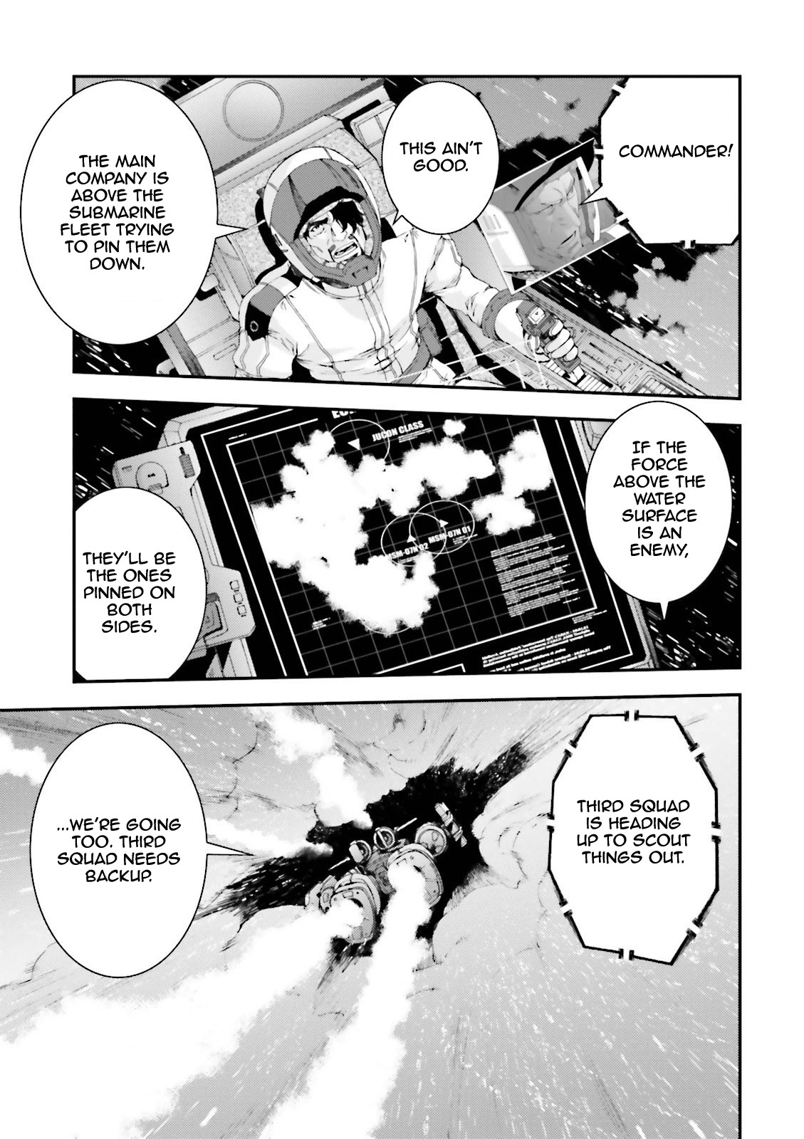 Kidou Senshi Gundam MSV-R: Johnny Ridden no Kikan Chapter 58 page 17 - Chapter 58: BIG WEDNESDAY