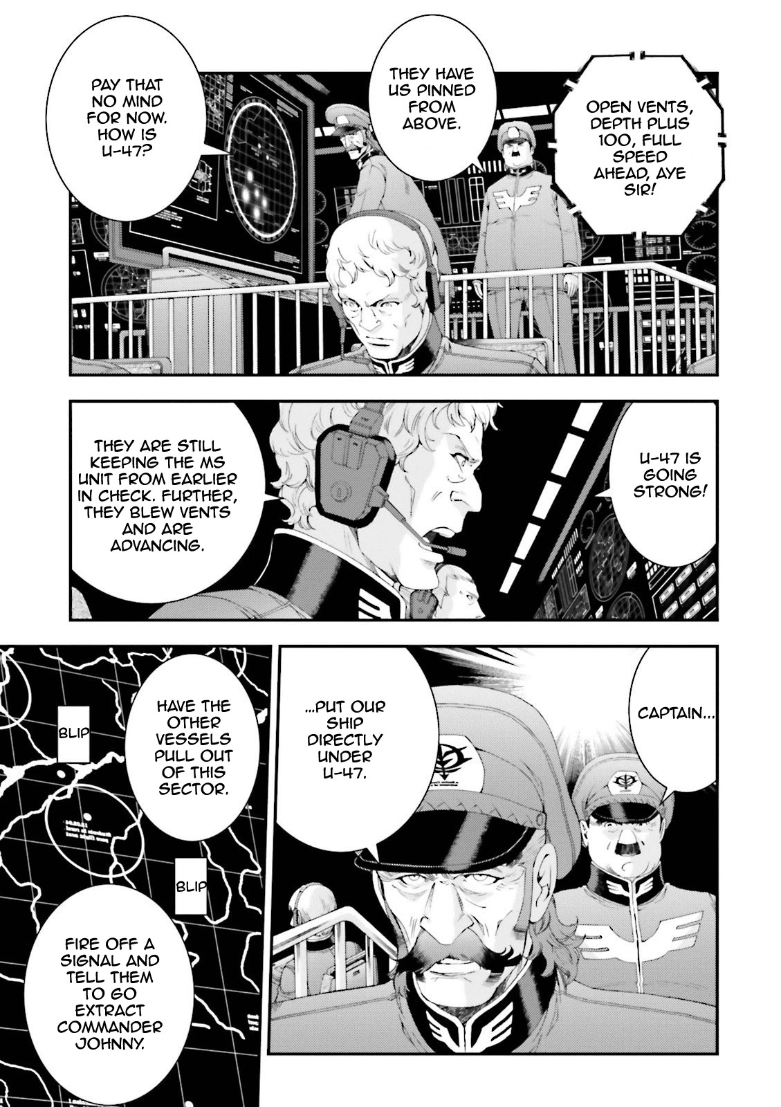 Kidou Senshi Gundam MSV-R: Johnny Ridden no Kikan Chapter 58 page 3 - Chapter 58: BIG WEDNESDAY