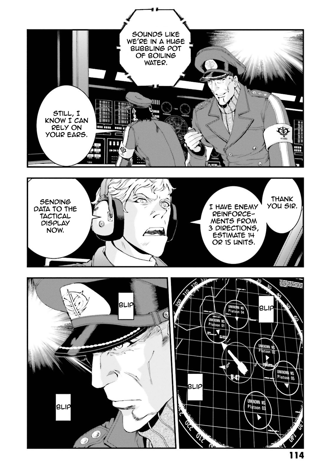 Kidou Senshi Gundam MSV-R: Johnny Ridden no Kikan Chapter 58 page 8 - Chapter 58: BIG WEDNESDAY
