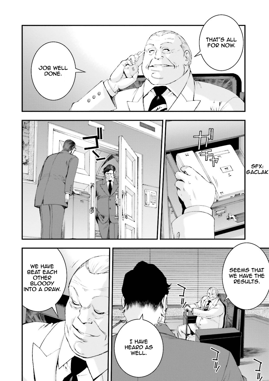 Kidou Senshi Gundam MSV-R: Johnny Ridden no Kikan Chapter 59 page 12 - Chapter 59: SUSPENDED