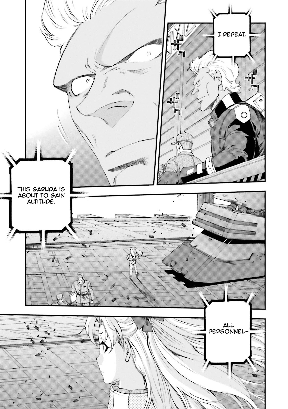 Kidou Senshi Gundam MSV-R: Johnny Ridden no Kikan Chapter 59 page 3 - Chapter 59: SUSPENDED