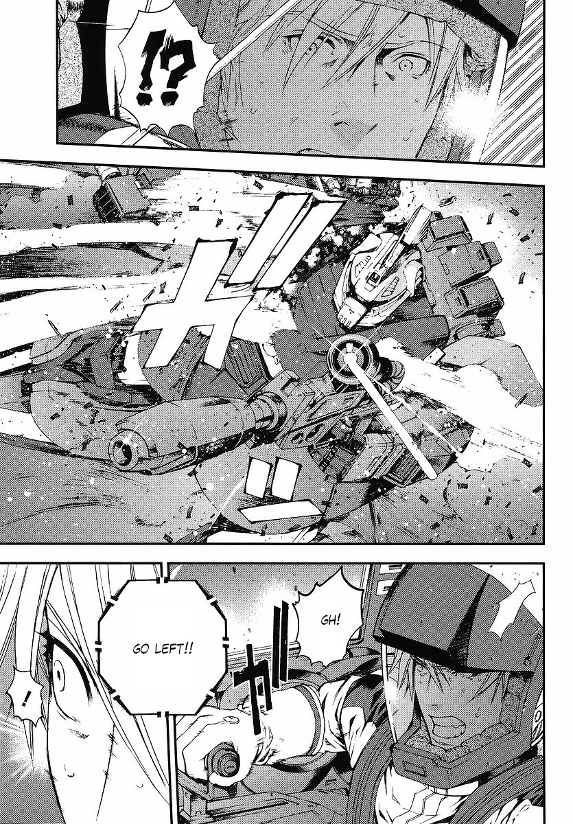 Kidou Senshi Gundam MSV-R: Johnny Ridden no Kikan Chapter 6 page 14 - Chapter 6: UMA LIGHTNING