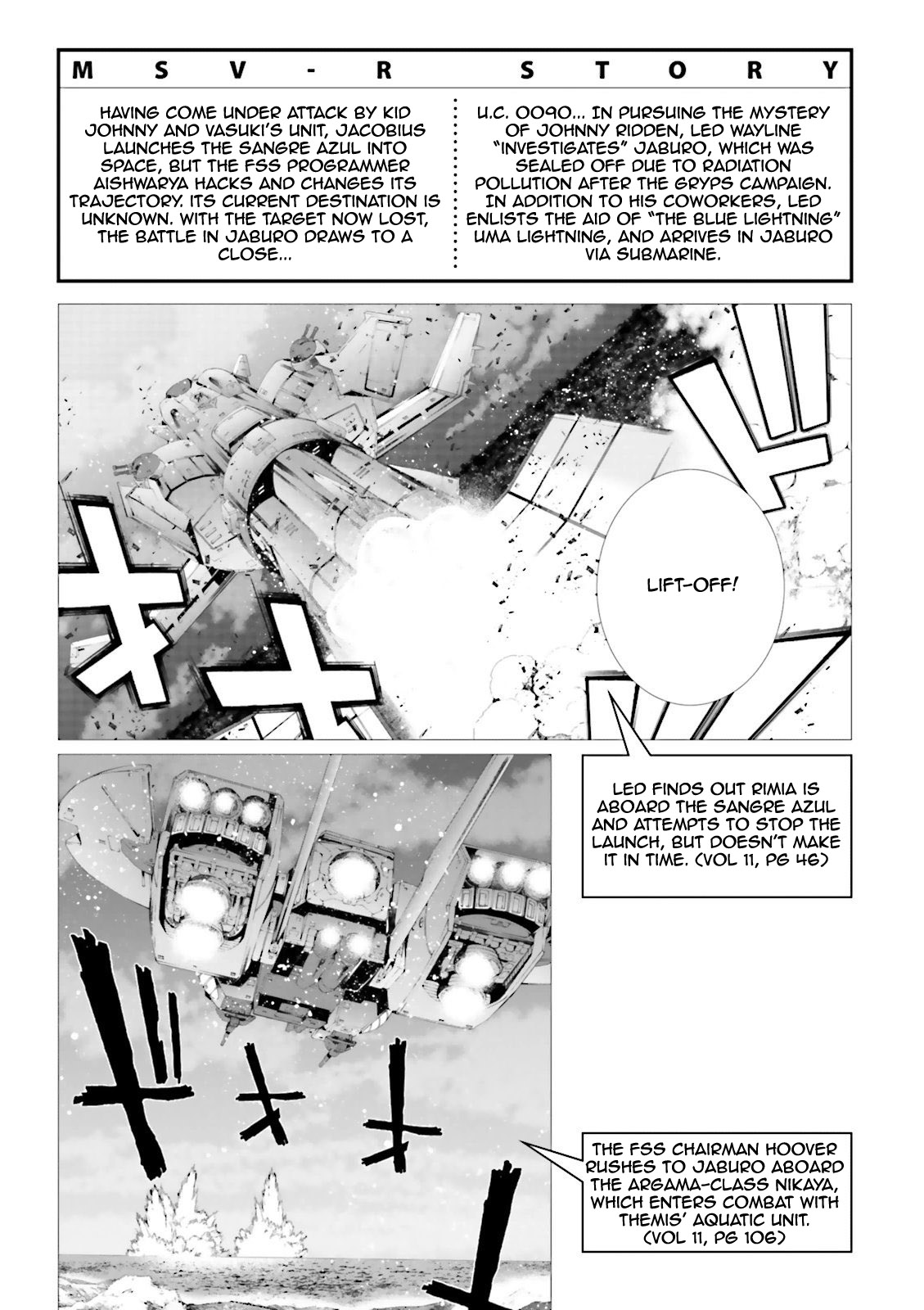 Kidou Senshi Gundam MSV-R: Johnny Ridden no Kikan Chapter 60 page 10 - Chapter 60: BRIEFING