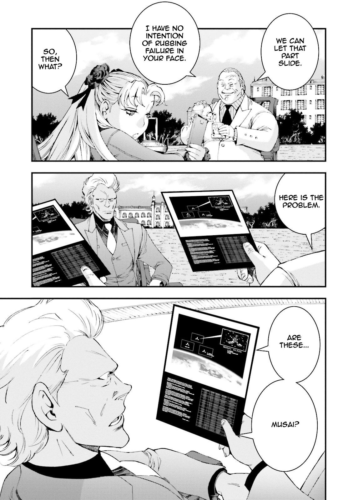 Kidou Senshi Gundam MSV-R: Johnny Ridden no Kikan Chapter 60 page 22 - Chapter 60: BRIEFING
