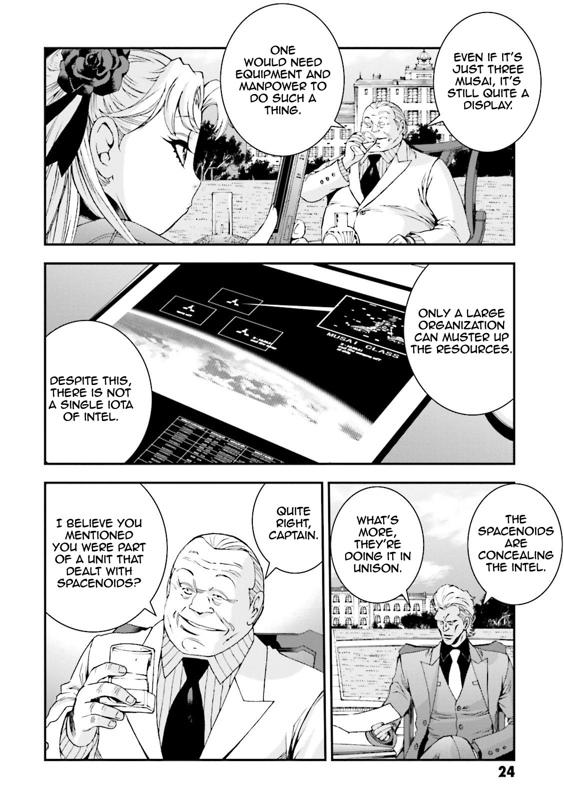 Kidou Senshi Gundam MSV-R: Johnny Ridden no Kikan Chapter 60 page 25 - Chapter 60: BRIEFING