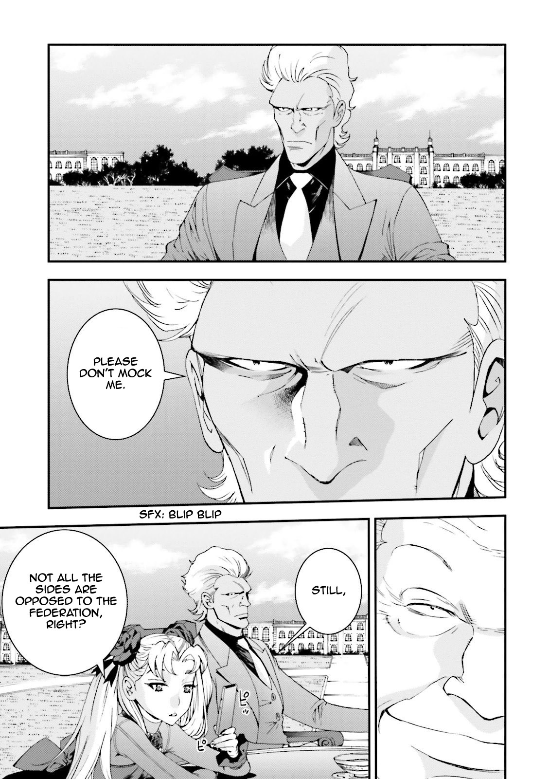 Kidou Senshi Gundam MSV-R: Johnny Ridden no Kikan Chapter 60 page 26 - Chapter 60: BRIEFING