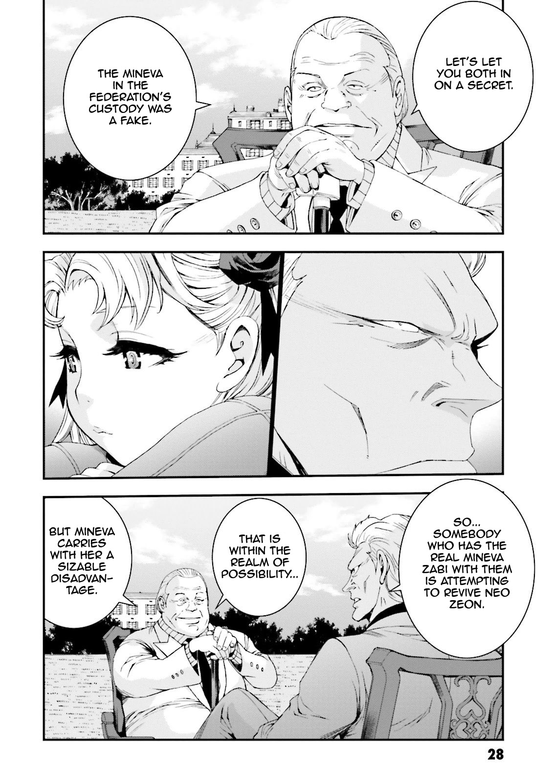 Kidou Senshi Gundam MSV-R: Johnny Ridden no Kikan Chapter 60 page 29 - Chapter 60: BRIEFING