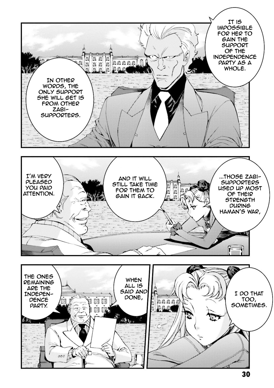 Kidou Senshi Gundam MSV-R: Johnny Ridden no Kikan Chapter 60 page 31 - Chapter 60: BRIEFING