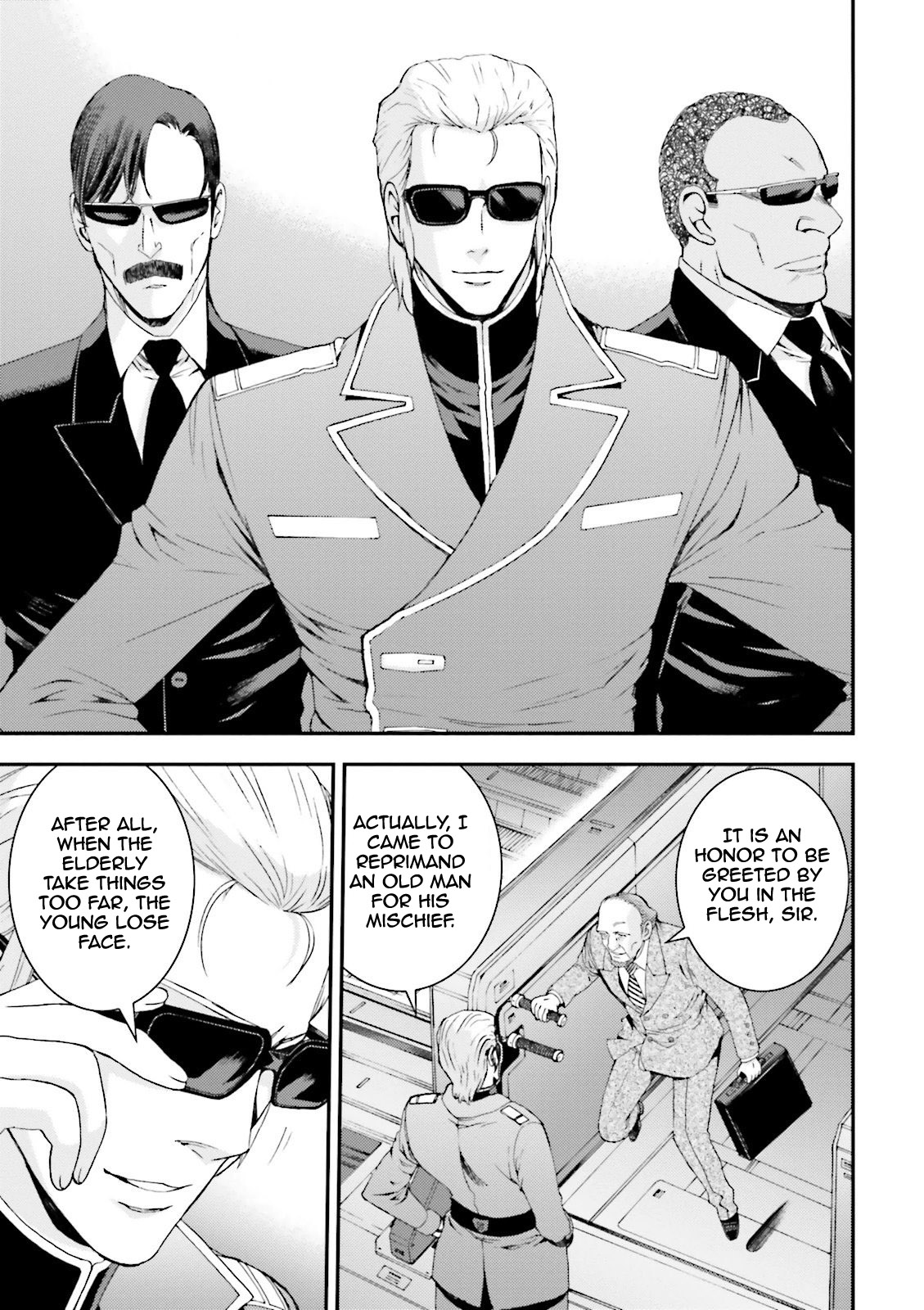 Kidou Senshi Gundam MSV-R: Johnny Ridden no Kikan Chapter 60 page 40 - Chapter 60: BRIEFING