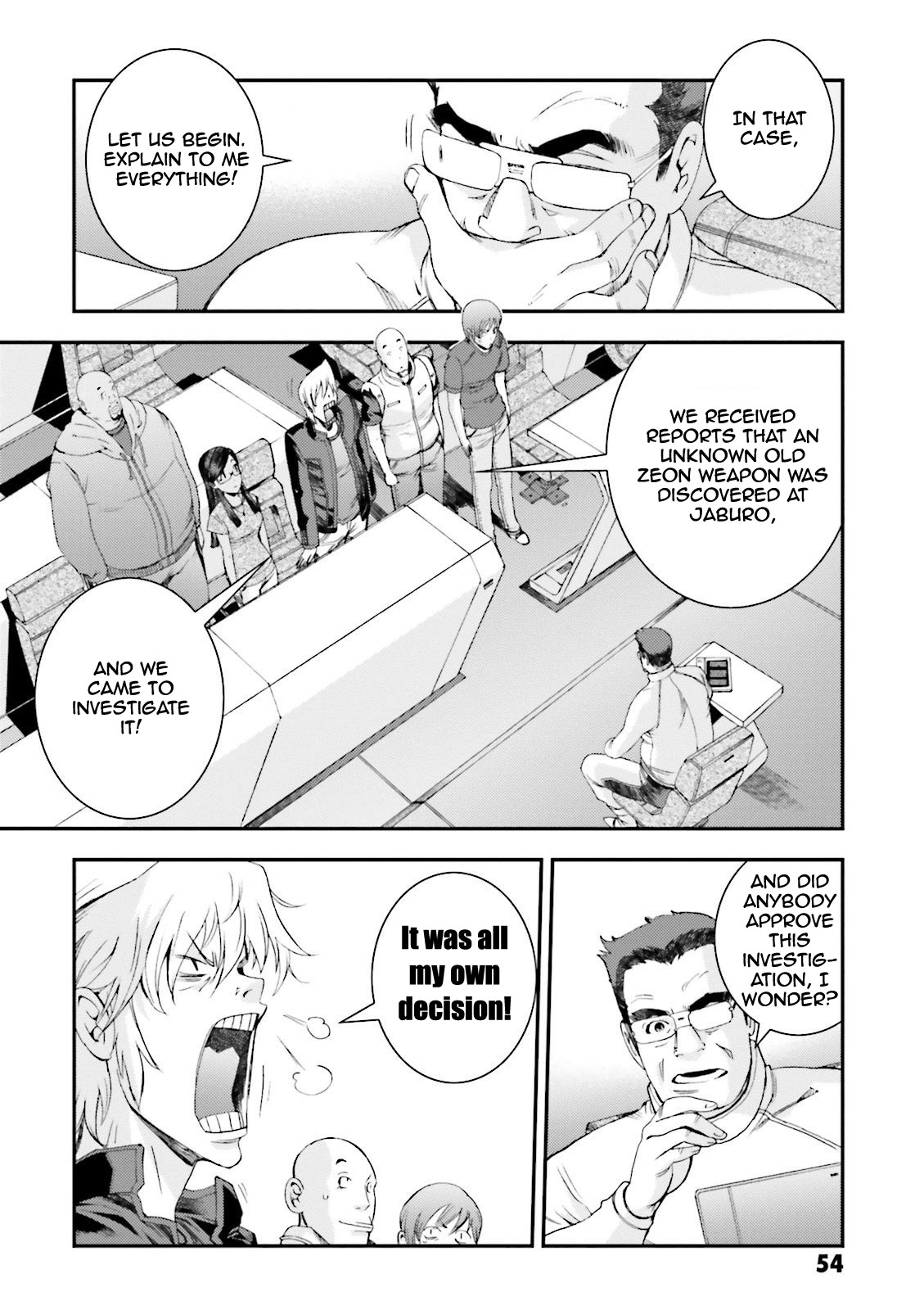 Kidou Senshi Gundam MSV-R: Johnny Ridden no Kikan Chapter 61 page 14 - Chapter 61: ACTIVITY CLUB