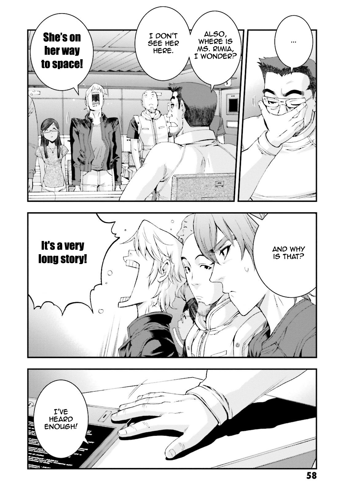 Kidou Senshi Gundam MSV-R: Johnny Ridden no Kikan Chapter 61 page 18 - Chapter 61: ACTIVITY CLUB