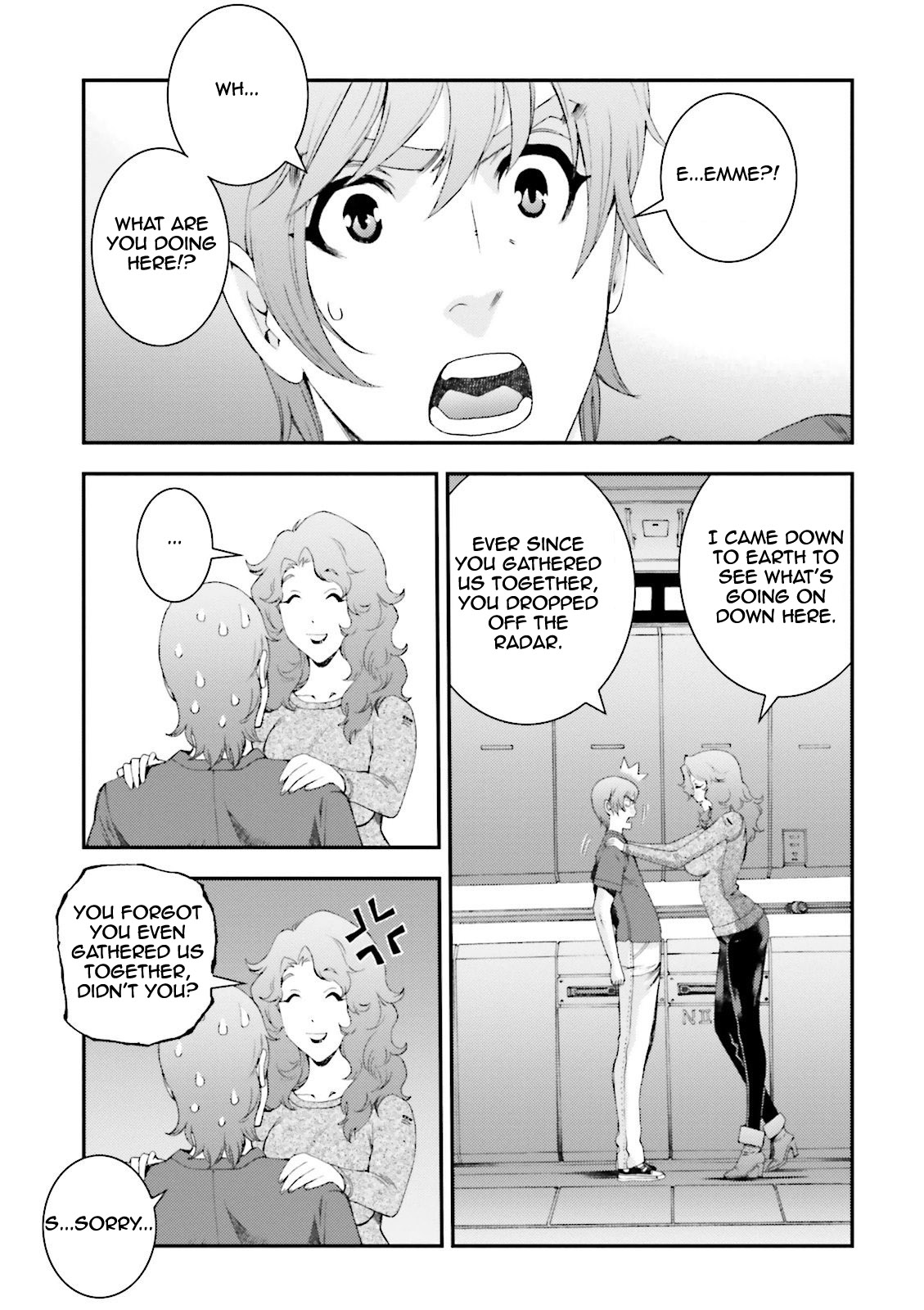Kidou Senshi Gundam MSV-R: Johnny Ridden no Kikan Chapter 61 page 23 - Chapter 61: ACTIVITY CLUB