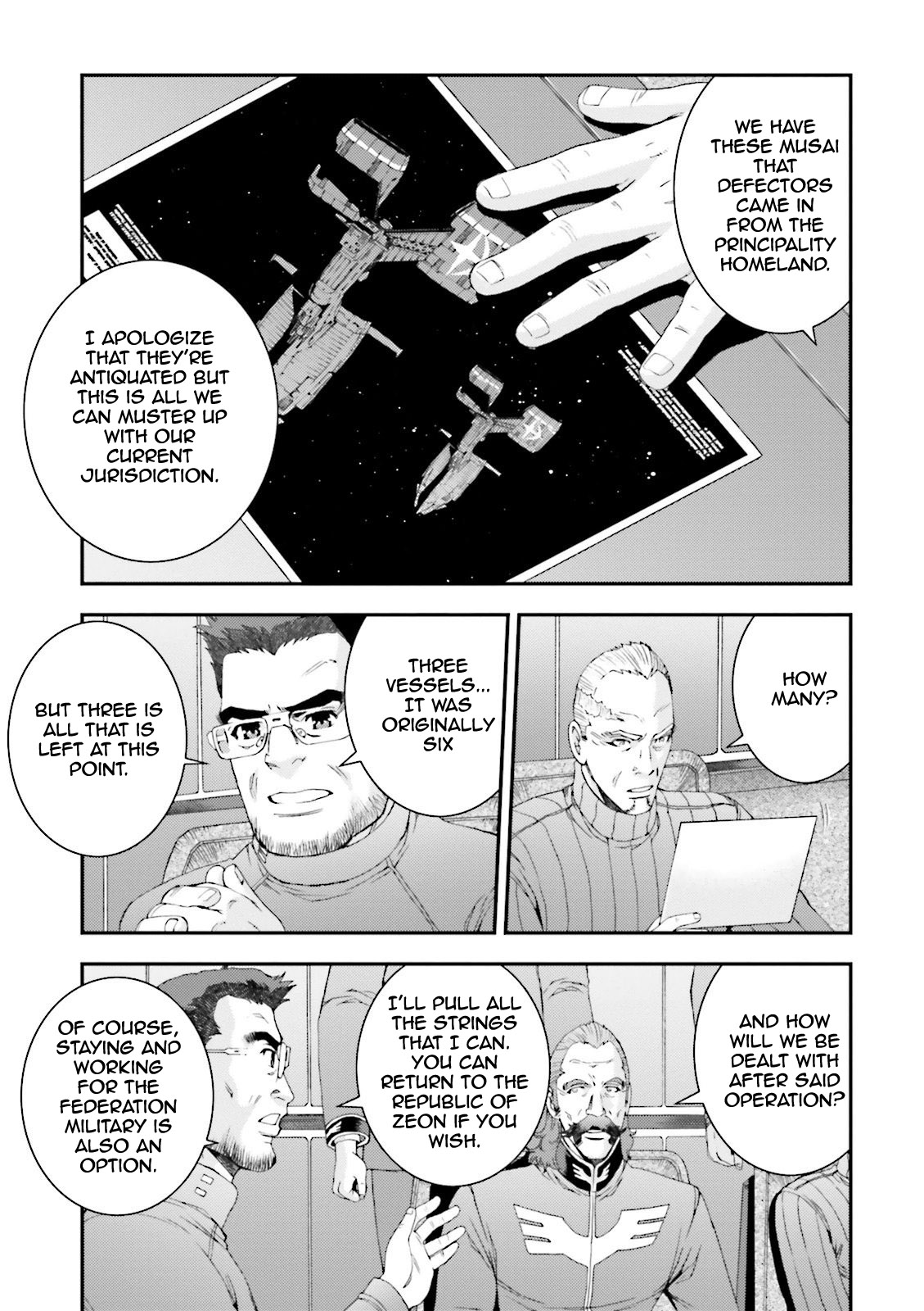 Kidou Senshi Gundam MSV-R: Johnny Ridden no Kikan Chapter 62 page 17 - Chapter 62: TRAIL BLAZER