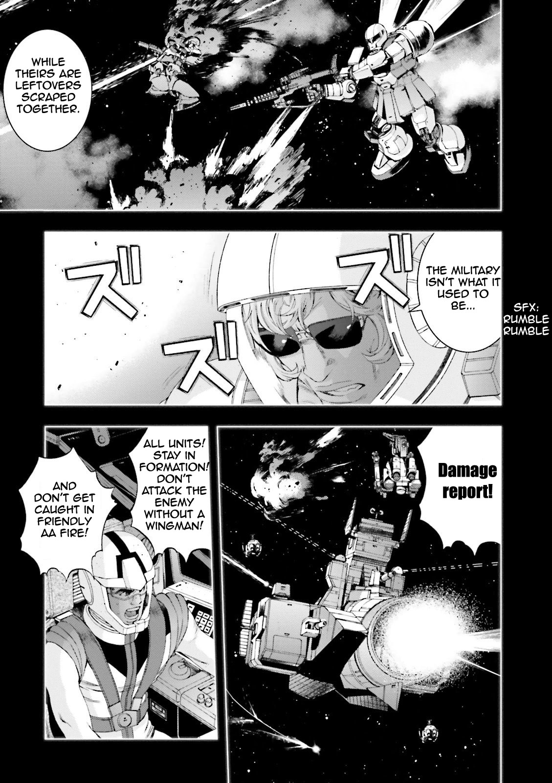 Kidou Senshi Gundam MSV-R: Johnny Ridden no Kikan Chapter 63 page 10 - Chapter 63: ...SIGH