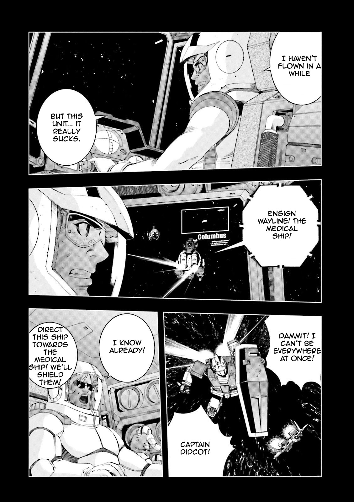Kidou Senshi Gundam MSV-R: Johnny Ridden no Kikan Chapter 63 page 12 - Chapter 63: ...SIGH