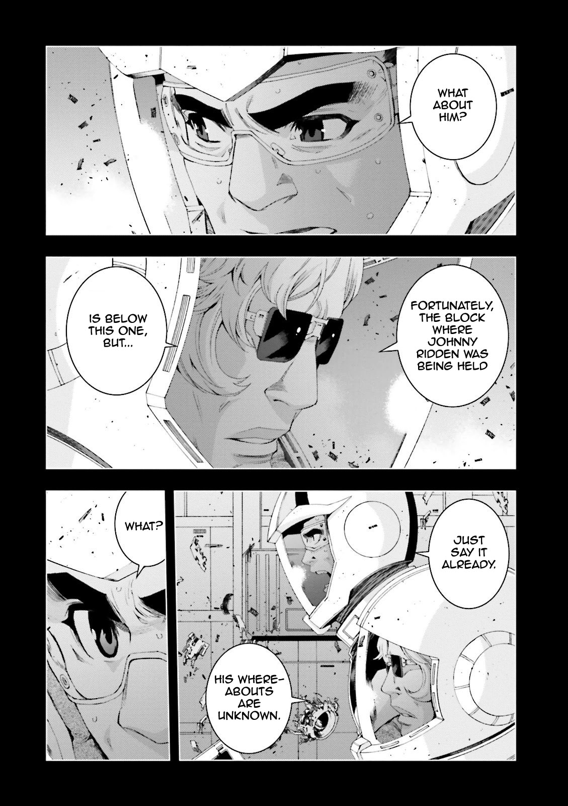 Kidou Senshi Gundam MSV-R: Johnny Ridden no Kikan Chapter 63 page 18 - Chapter 63: ...SIGH