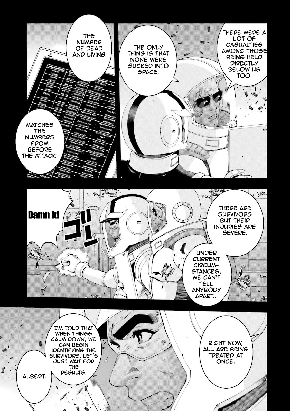 Kidou Senshi Gundam MSV-R: Johnny Ridden no Kikan Chapter 63 page 19 - Chapter 63: ...SIGH