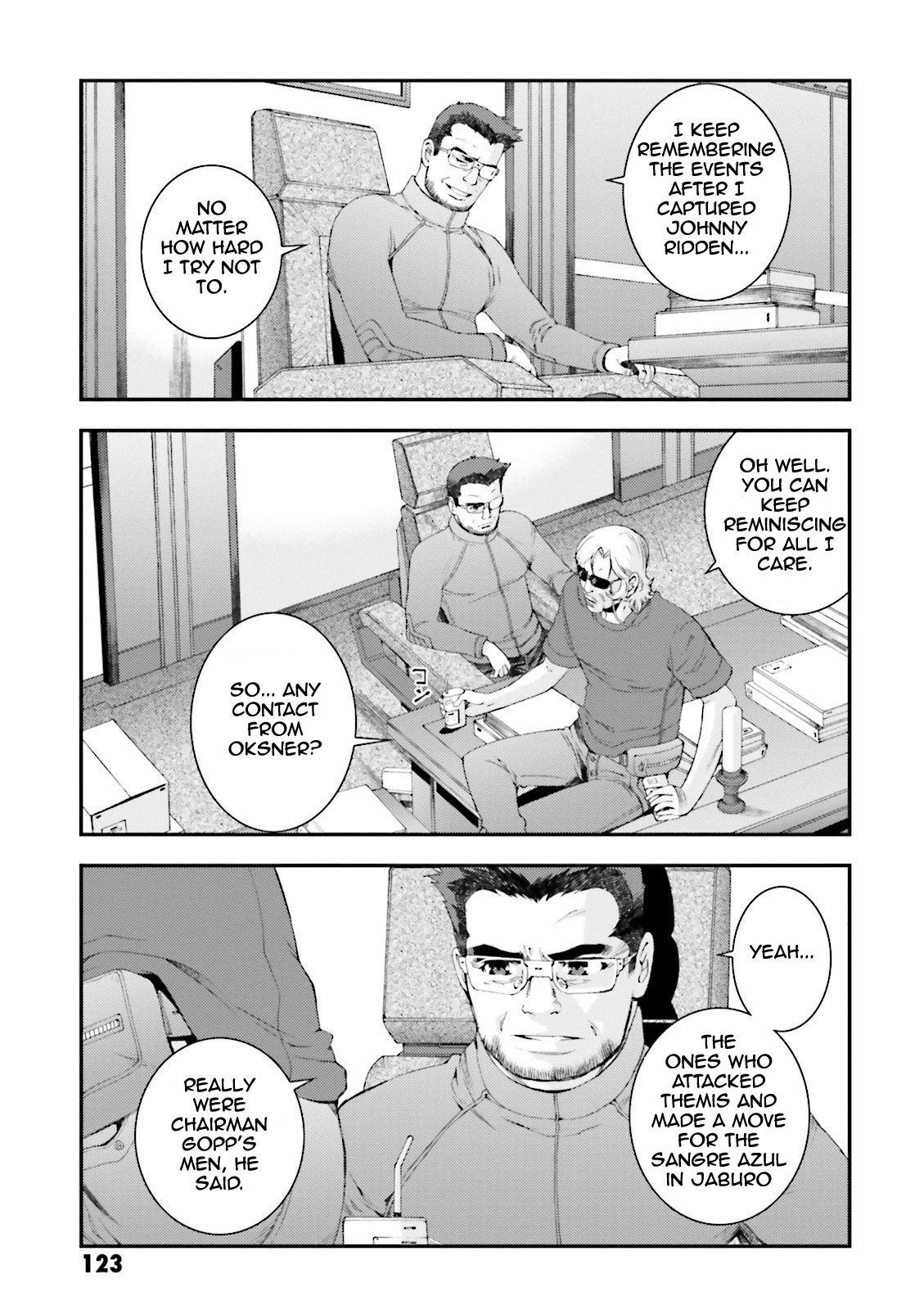 Kidou Senshi Gundam MSV-R: Johnny Ridden no Kikan Chapter 63 page 21 - Chapter 63: ...SIGH
