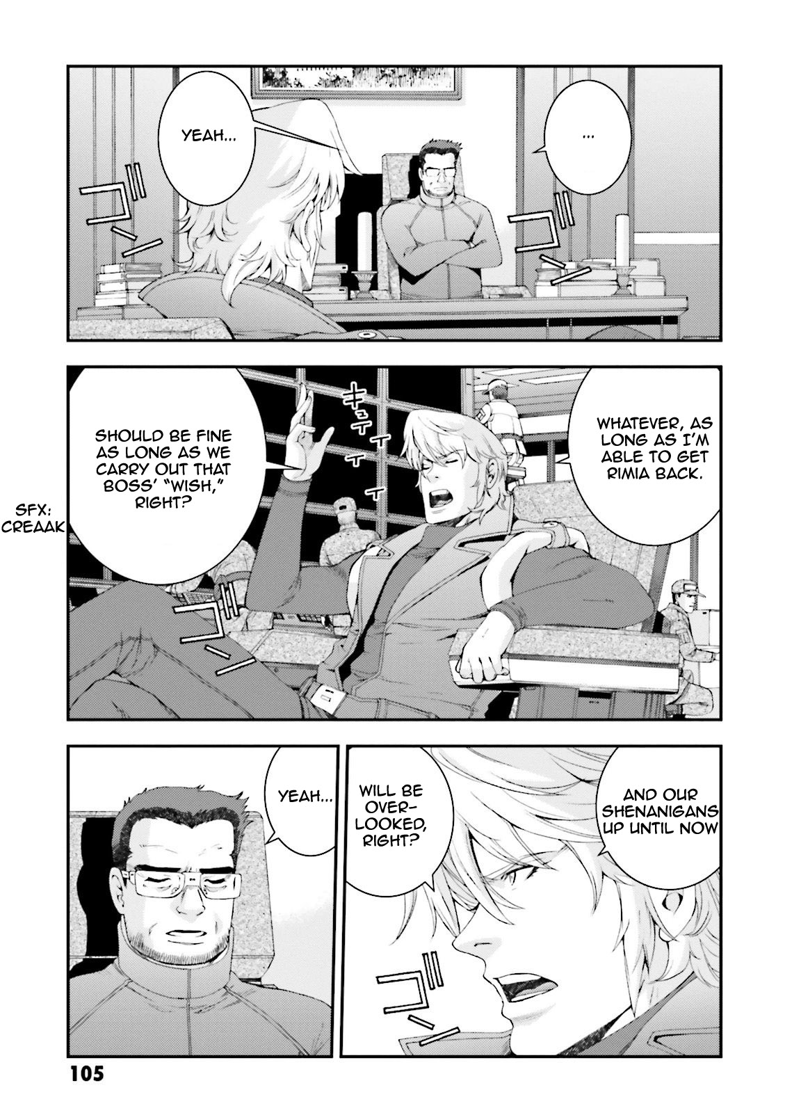 Kidou Senshi Gundam MSV-R: Johnny Ridden no Kikan Chapter 63 page 3 - Chapter 63: ...SIGH