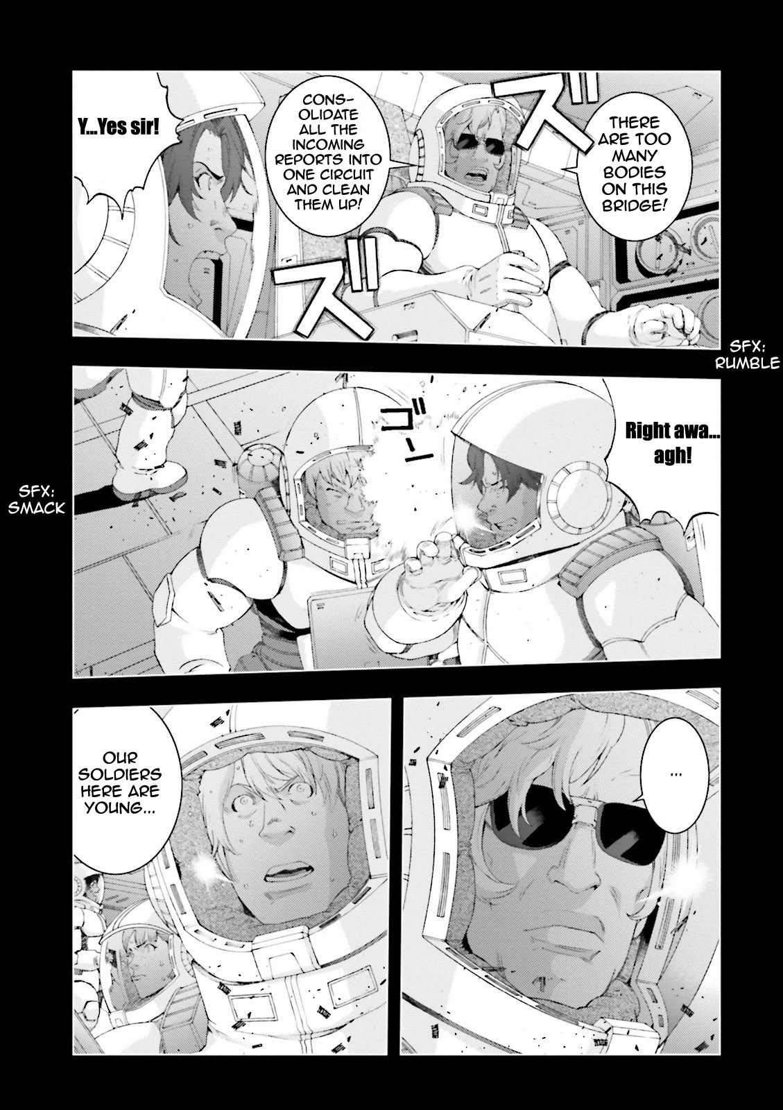Kidou Senshi Gundam MSV-R: Johnny Ridden no Kikan Chapter 63 page 9 - Chapter 63: ...SIGH
