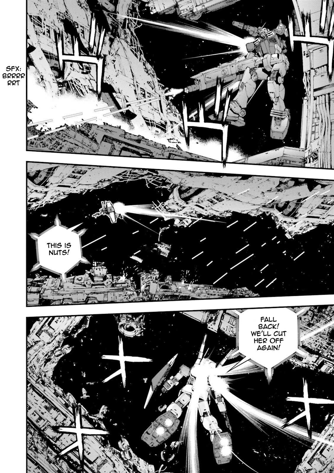 Kidou Senshi Gundam MSV-R: Johnny Ridden no Kikan Chapter 64 page 6 - Chapter 64: IN KENNEL