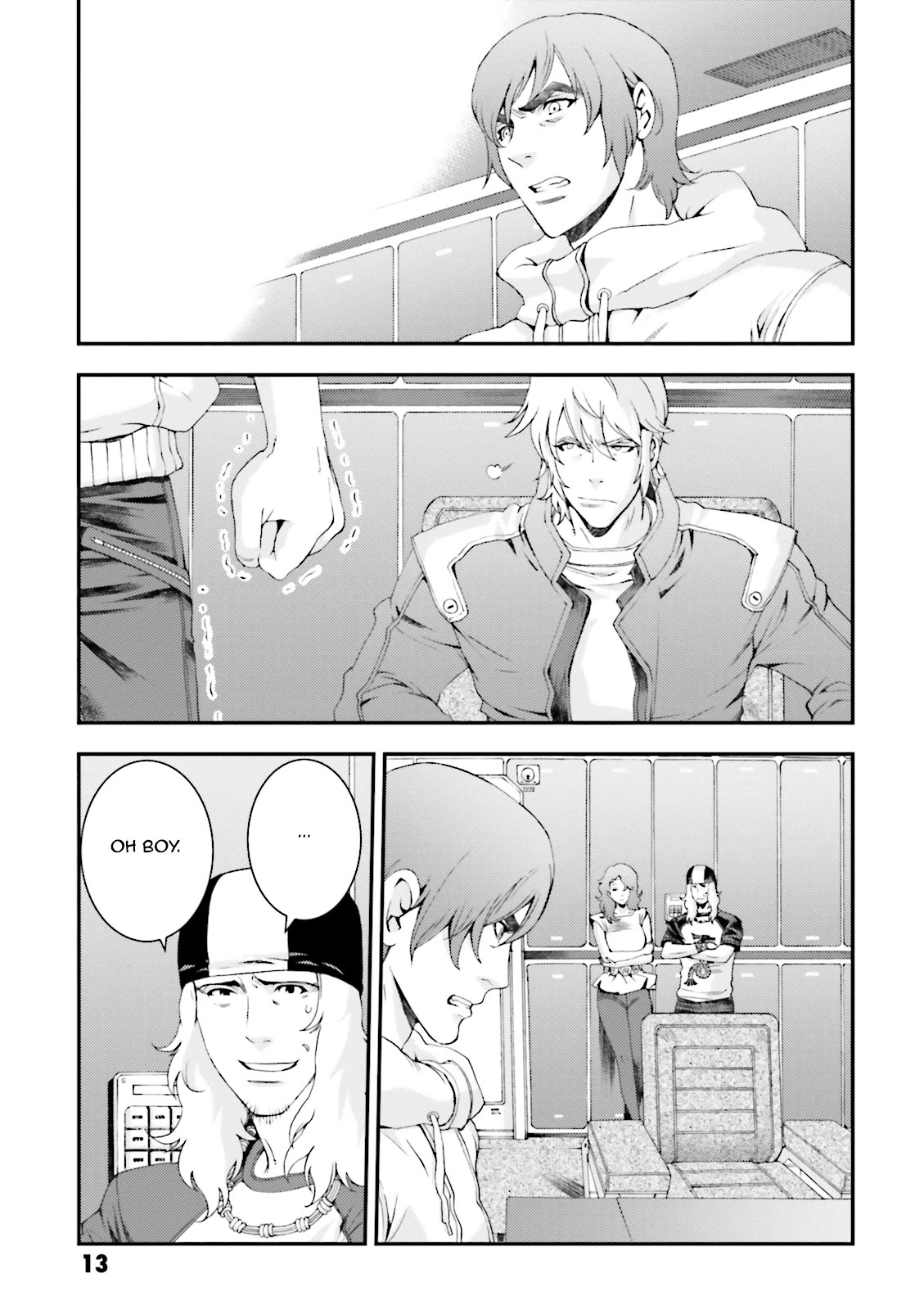 Kidou Senshi Gundam MSV-R: Johnny Ridden no Kikan Chapter 65 page 13 - Chapter 65: NIGHTMARE