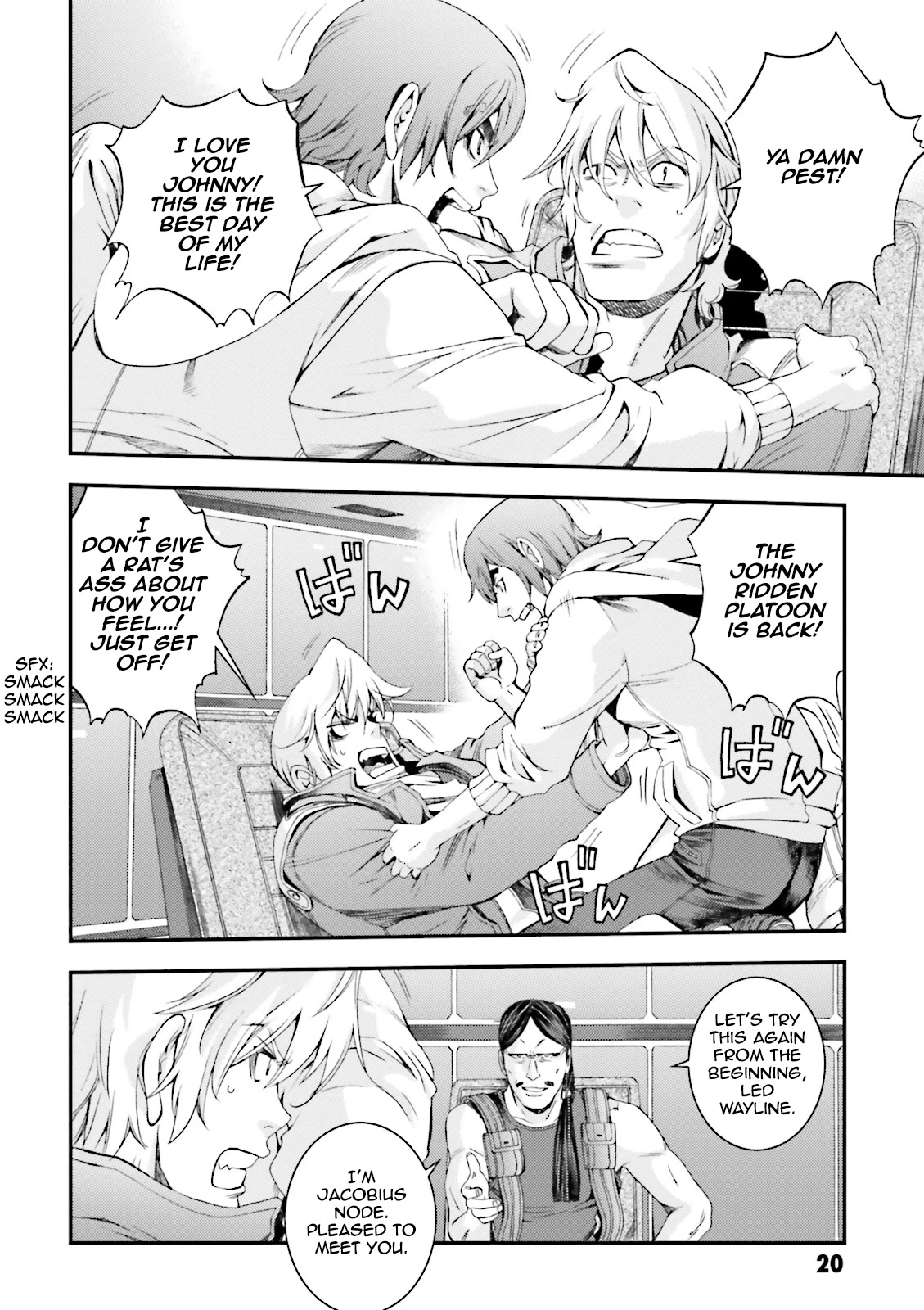 Kidou Senshi Gundam MSV-R: Johnny Ridden no Kikan Chapter 65 page 20 - Chapter 65: NIGHTMARE
