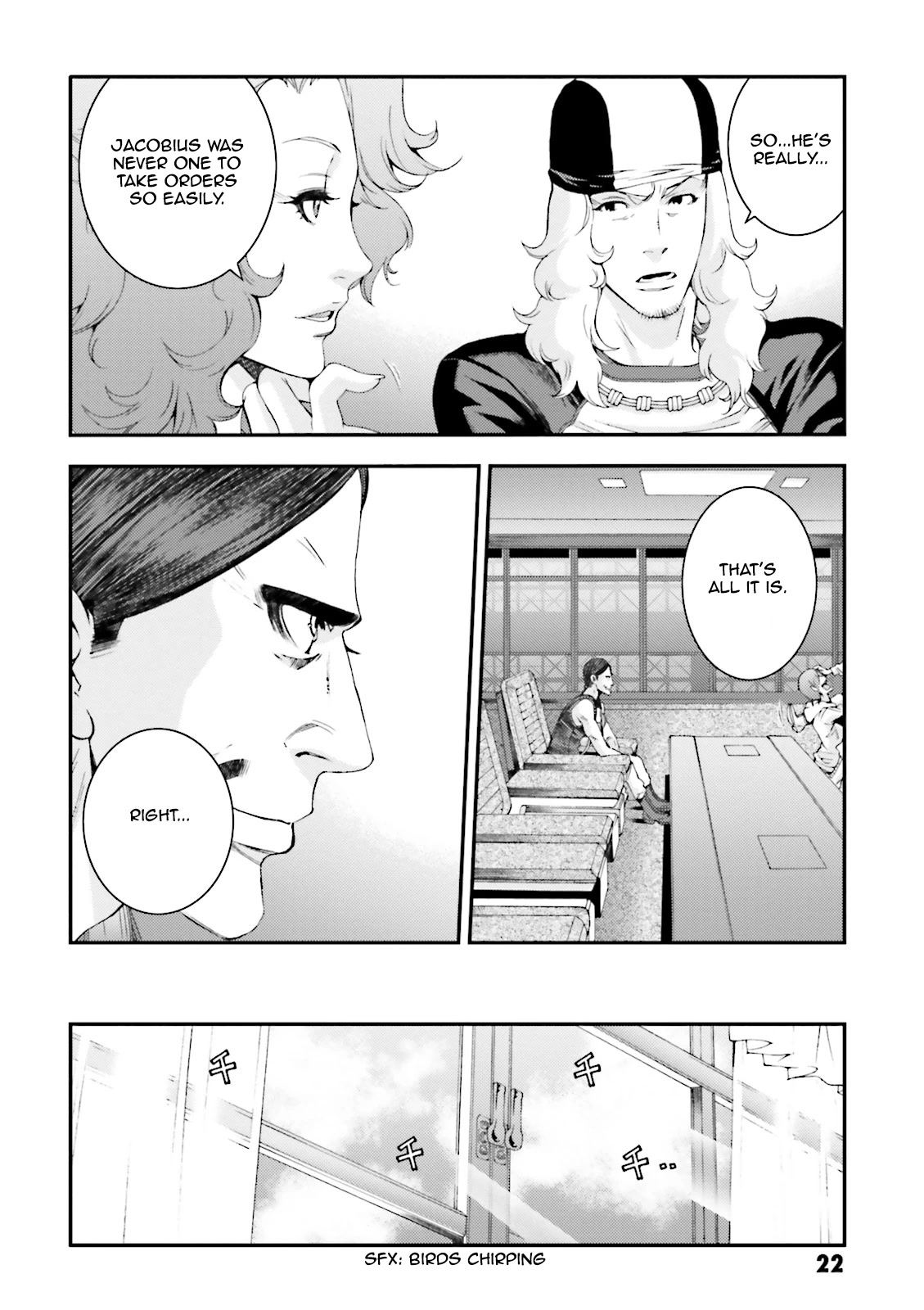 Kidou Senshi Gundam MSV-R: Johnny Ridden no Kikan Chapter 65 page 22 - Chapter 65: NIGHTMARE