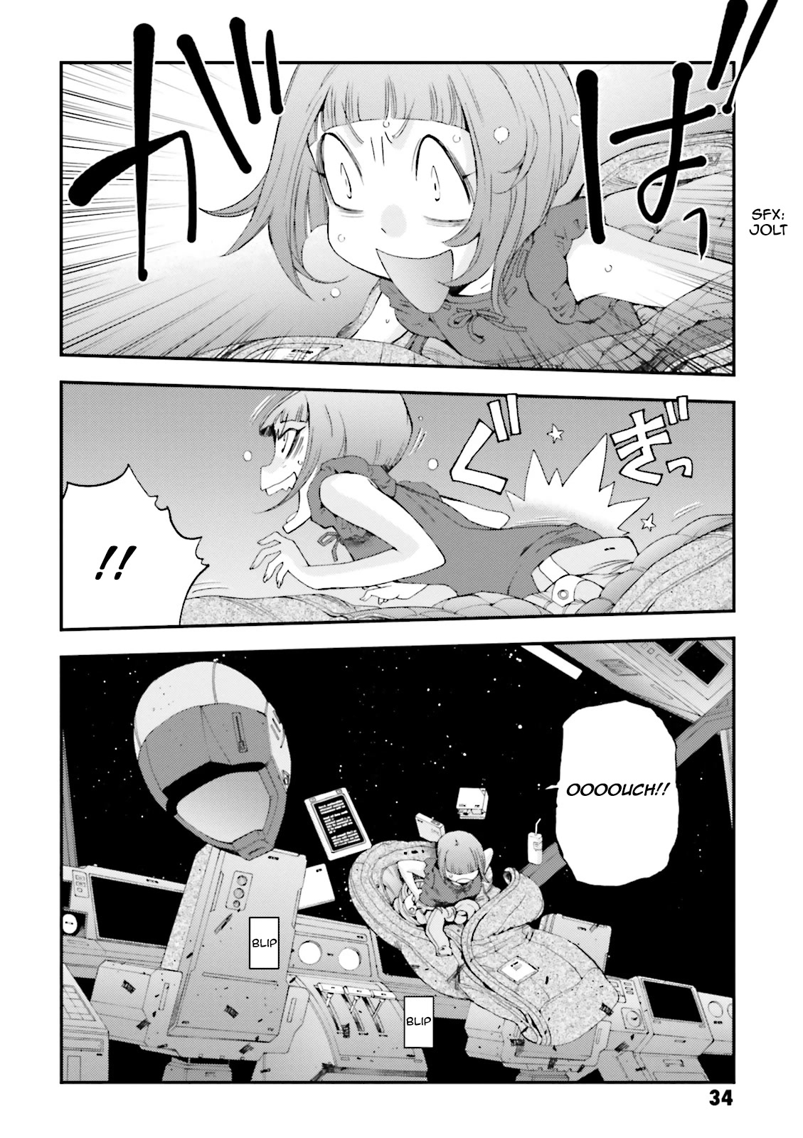 Kidou Senshi Gundam MSV-R: Johnny Ridden no Kikan Chapter 65 page 34 - Chapter 65: NIGHTMARE