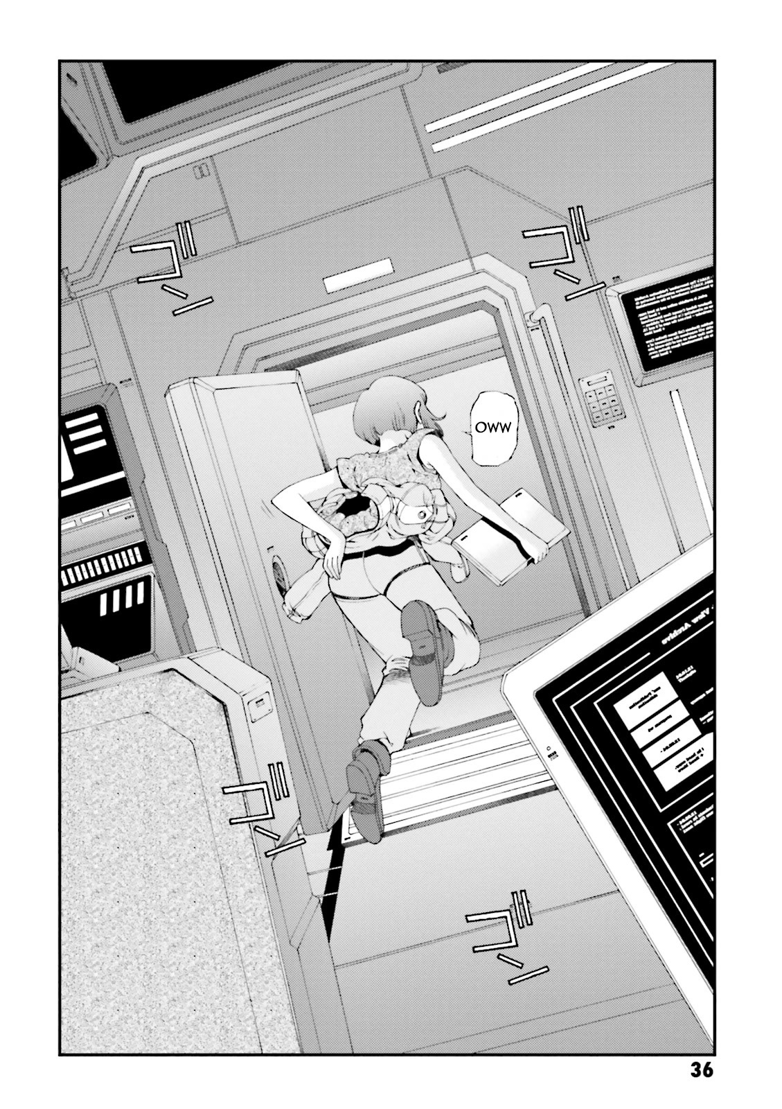 Kidou Senshi Gundam MSV-R: Johnny Ridden no Kikan Chapter 65 page 36 - Chapter 65: NIGHTMARE