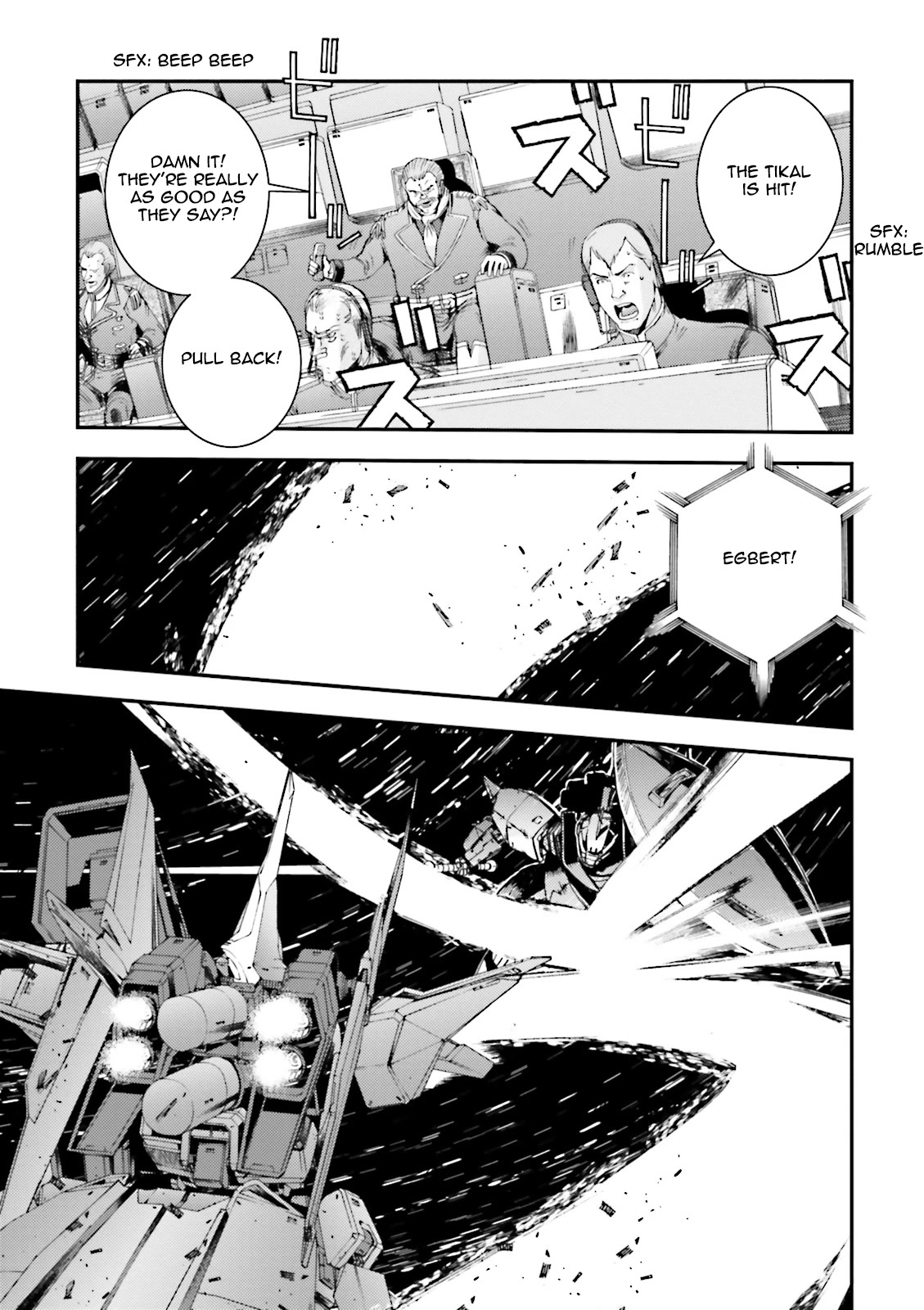 Kidou Senshi Gundam MSV-R: Johnny Ridden no Kikan Chapter 66 page 15 - Chapter 66: GREETING CARD