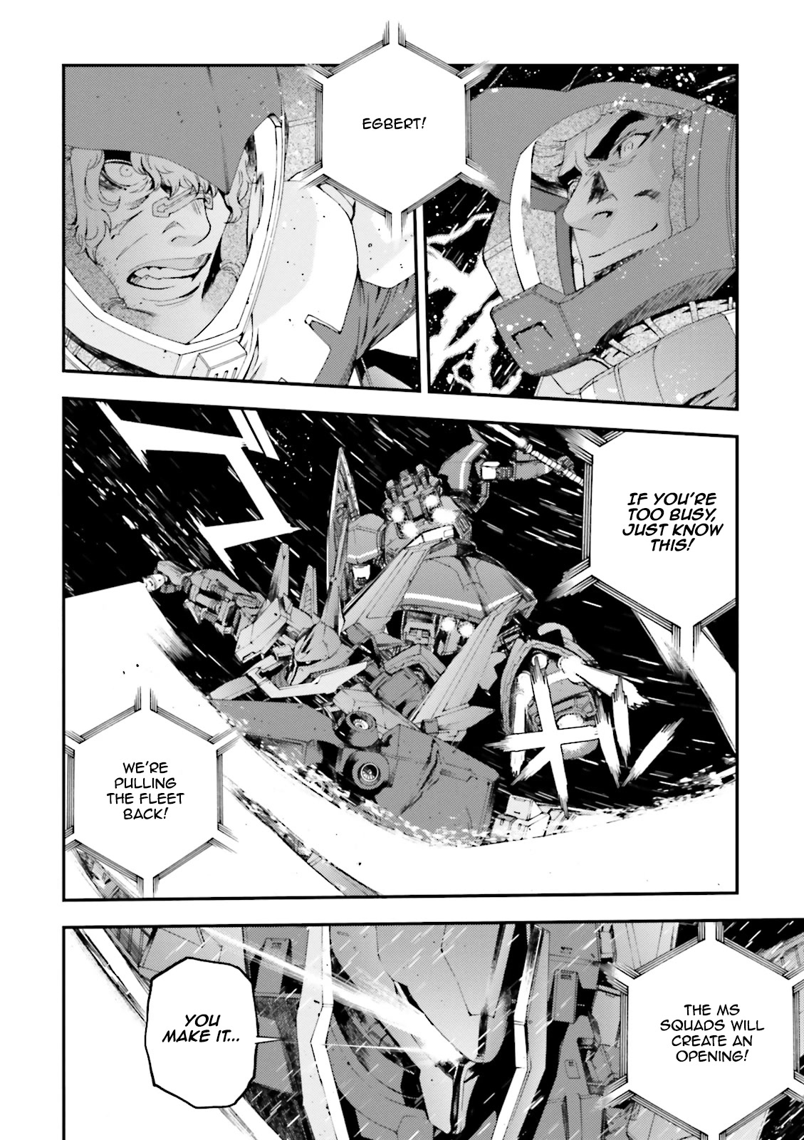 Kidou Senshi Gundam MSV-R: Johnny Ridden no Kikan Chapter 66 page 16 - Chapter 66: GREETING CARD