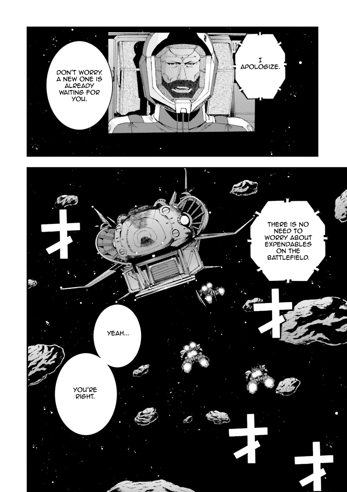Kidou Senshi Gundam MSV-R: Johnny Ridden no Kikan Chapter 66 page 30 - Chapter 66: GREETING CARD