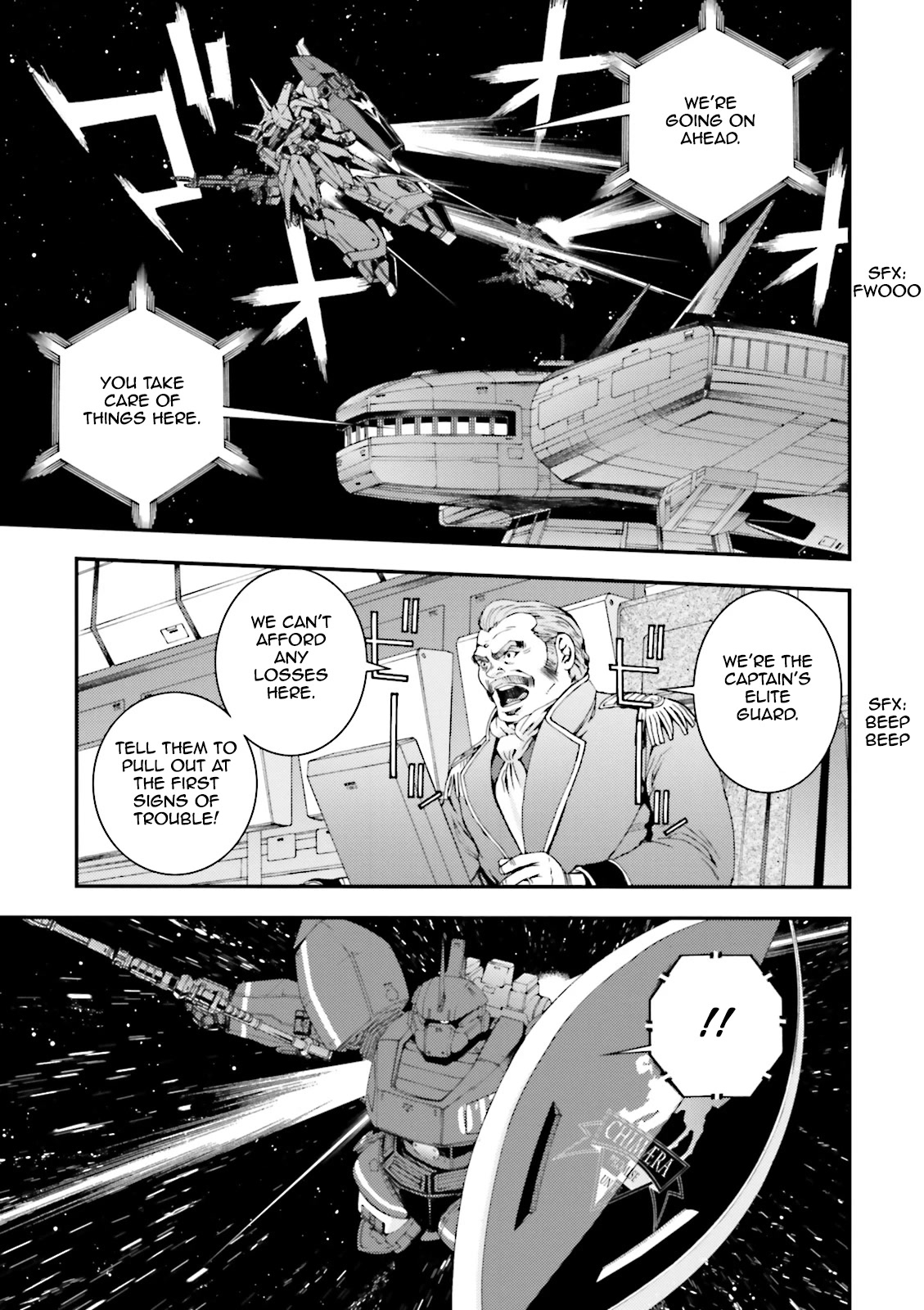 Kidou Senshi Gundam MSV-R: Johnny Ridden no Kikan Chapter 66 page 9 - Chapter 66: GREETING CARD
