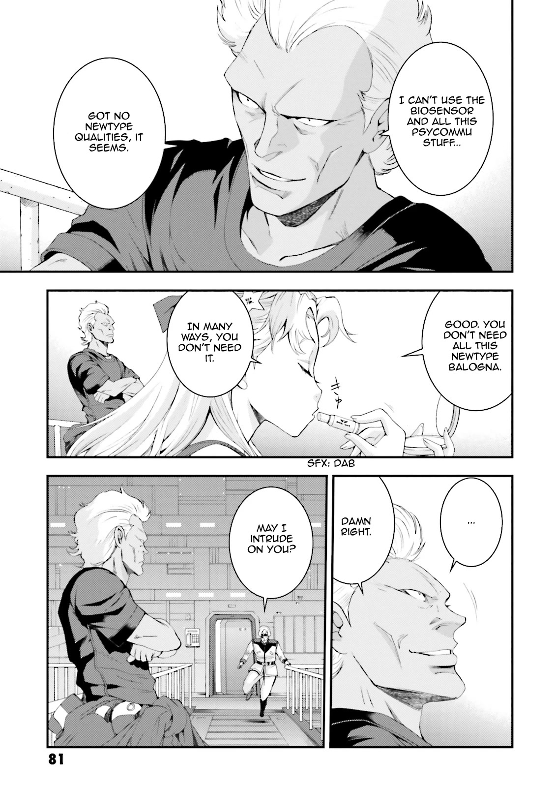 Kidou Senshi Gundam MSV-R: Johnny Ridden no Kikan Chapter 67 page 10 - Chapter 67: OLD HANDS