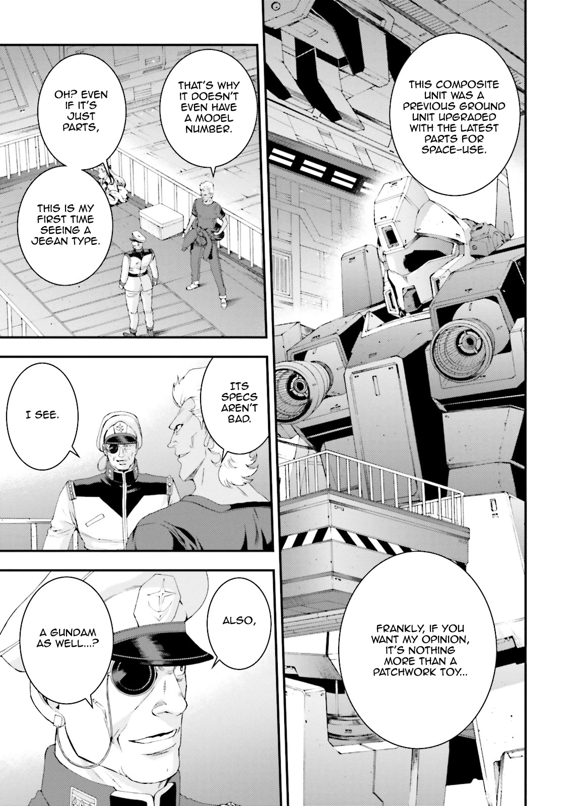 Kidou Senshi Gundam MSV-R: Johnny Ridden no Kikan Chapter 67 page 12 - Chapter 67: OLD HANDS