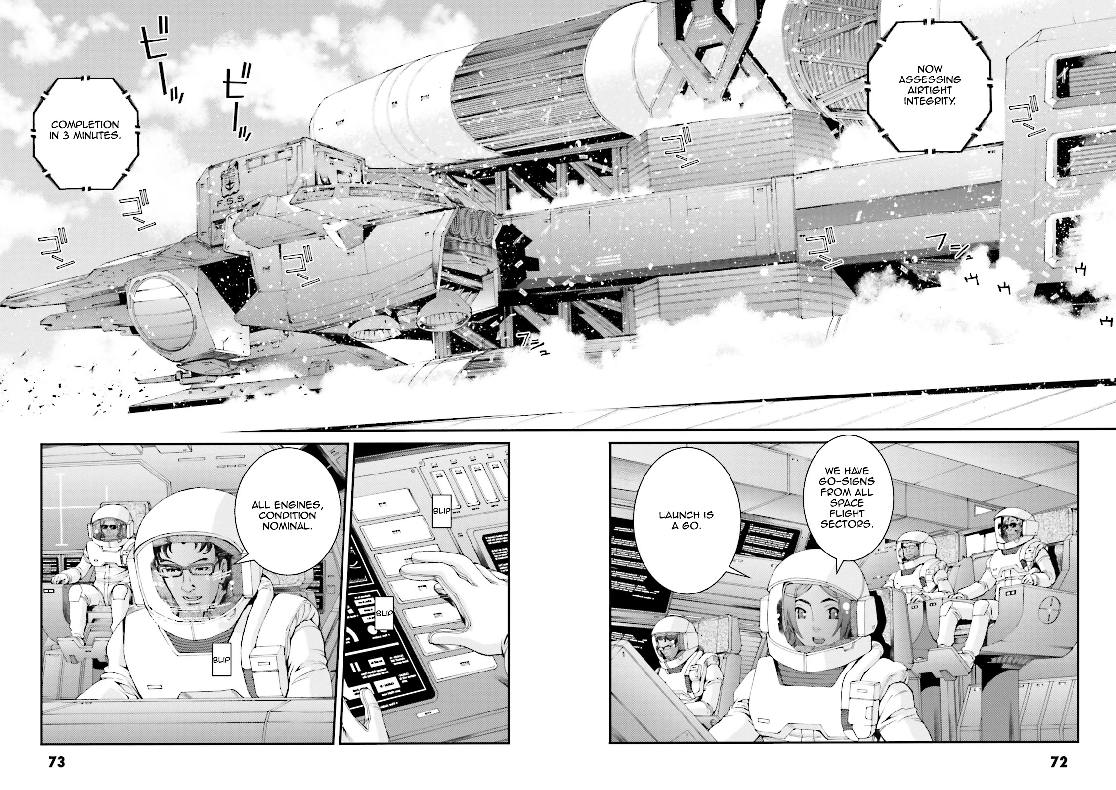 Kidou Senshi Gundam MSV-R: Johnny Ridden no Kikan Chapter 67 page 2 - Chapter 67: OLD HANDS