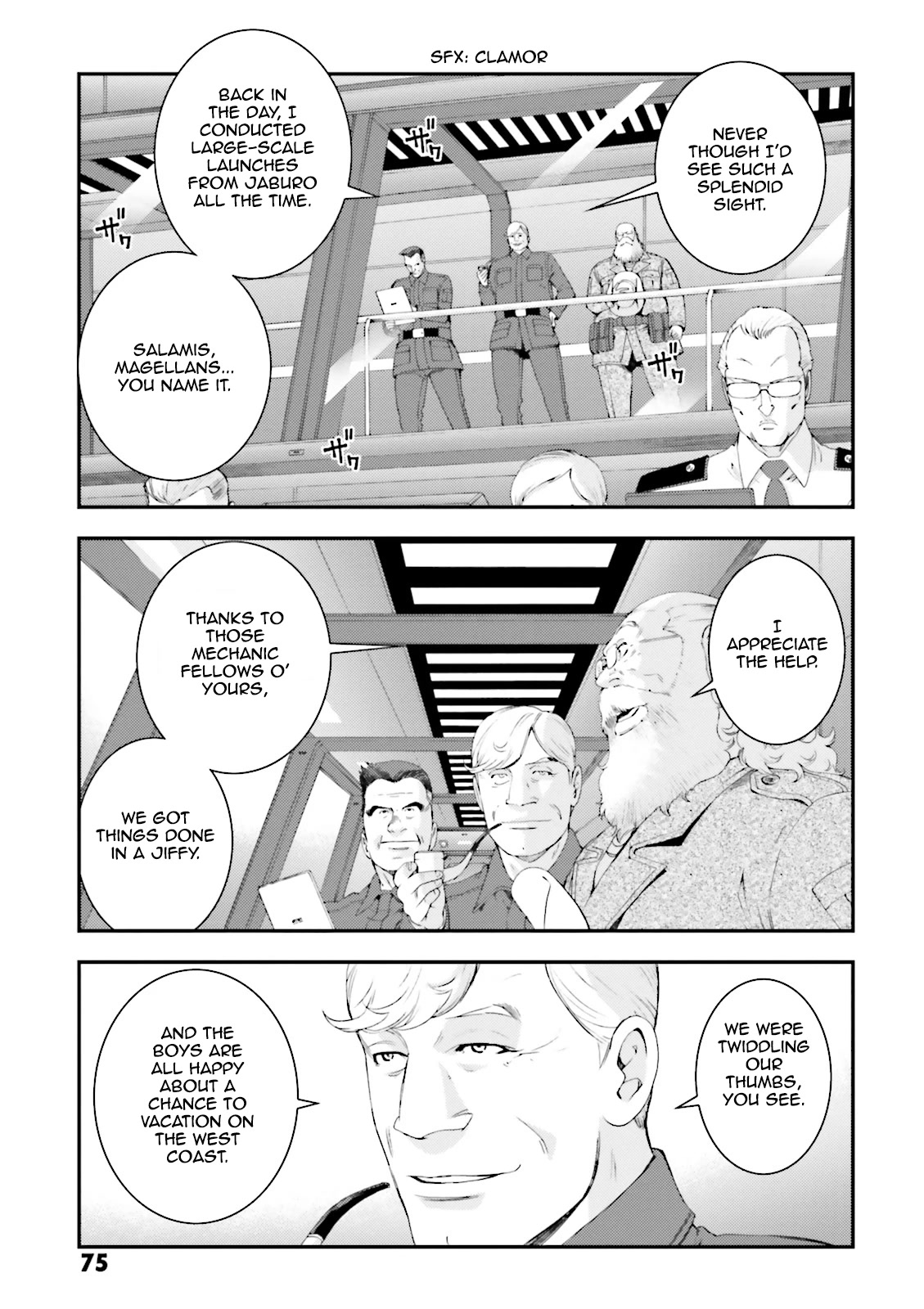 Kidou Senshi Gundam MSV-R: Johnny Ridden no Kikan Chapter 67 page 4 - Chapter 67: OLD HANDS