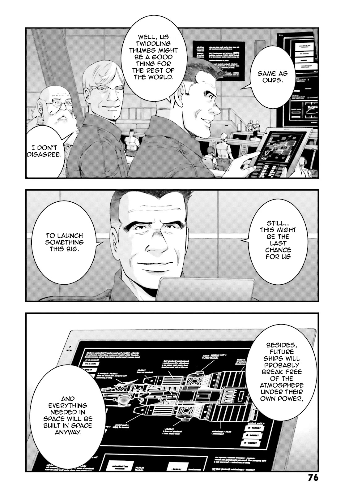 Kidou Senshi Gundam MSV-R: Johnny Ridden no Kikan Chapter 67 page 5 - Chapter 67: OLD HANDS